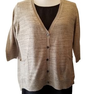 J. Jill pure jill Assymetrical Cardigan